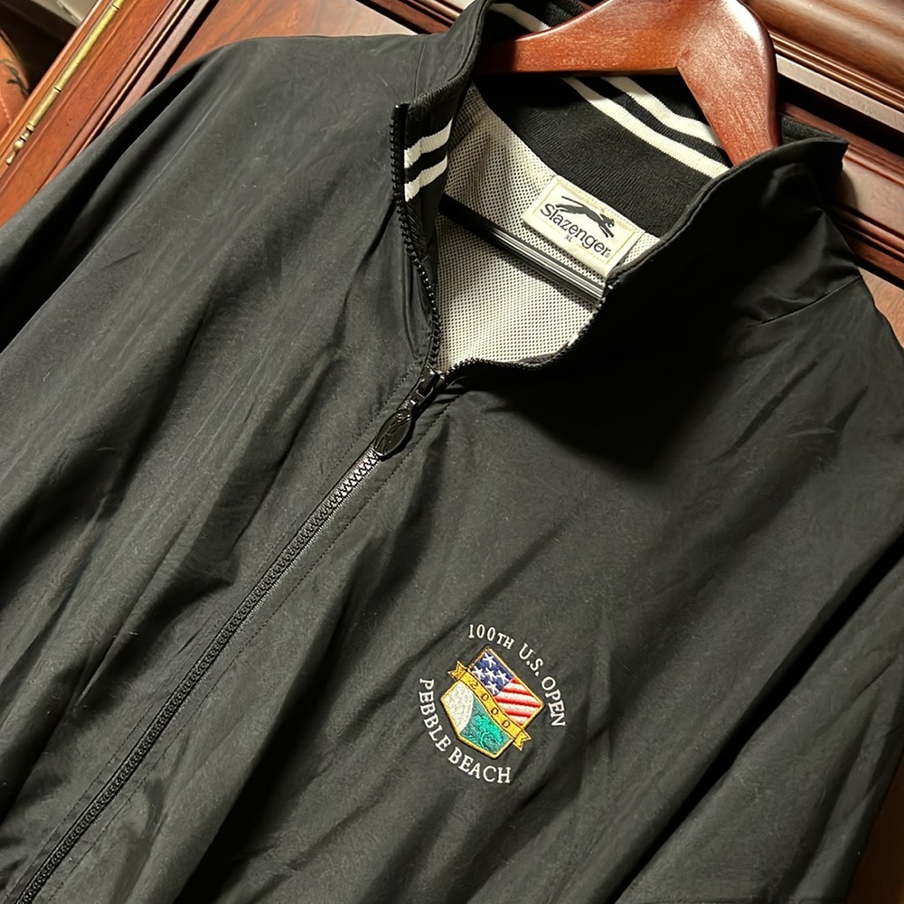 Vintage Men’s Golf 2000 100th US Open Pebble Beach,Ca Golf Course Classic Jacket - Picture 7 of 8